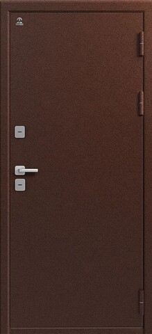 Термодверь входная Центурион Т-6/1 (2025) зеркало, 2 замка, 1,2 мм металл, (медь антик+миндаль) #2