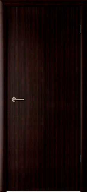 Дверь межкомнатная Сибирь Профиль ДПГ, цвет венге 3D, эколайт, глухая