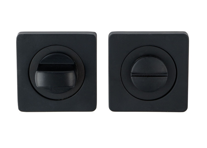 Завертка квадрат Инерта FZ14-196 BL, цвет черный к ручкам FZ14-157 BL, FZ14-241 D BL (гарантия - 12 месяцев)