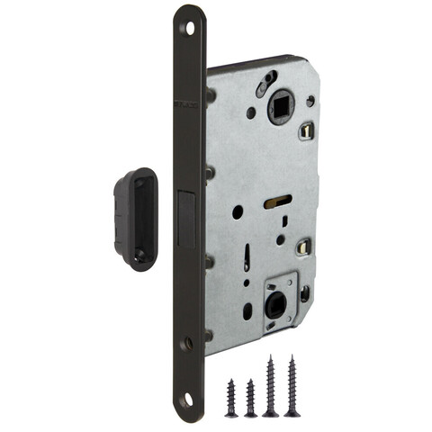 Замок сантехнический магнитный Фуаро MAGNM96WC-50 (M96WC-50) BL, цвет черный (гарантия - 12 месяцев)