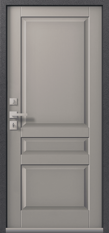 Термодверь входная Центурион Т-2 (2026), 2 замка, 2 мм металл, (антрацит муар+грей кашемир) #3