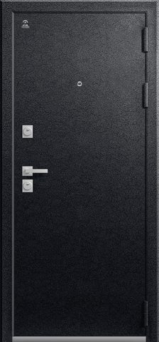 Теплая дверь входная Центурион С-108 (2026), 2 замка, 2 мм металл, (черный муар+базальт кашемир) #2