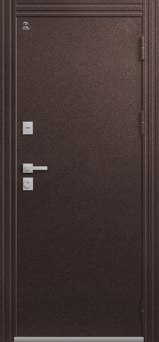 Термодверь входная Центурион Т-2 (2026), 2 замка, 2 мм металл, (шоколад муар+латте кашемир) #2