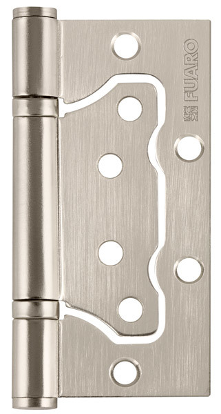 Петля накладная Фуаро IN4500W SN (500-2BB 100x2,5), цвет никель матовый (гарантия - 12 месяцев)