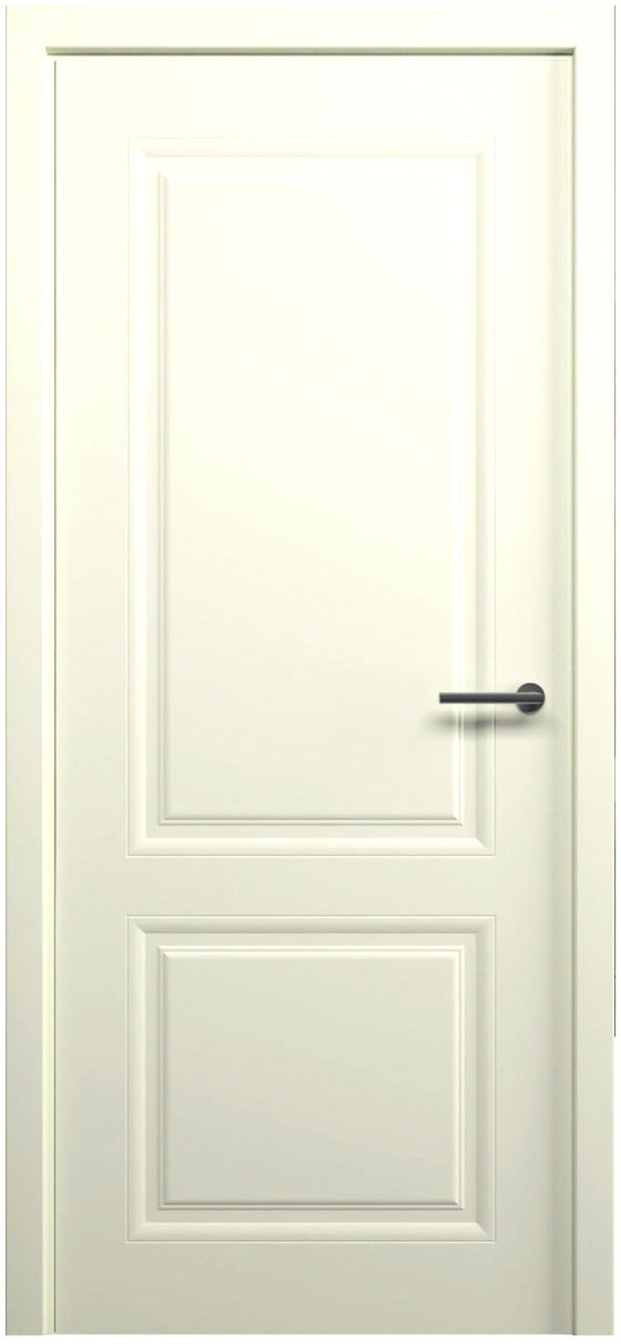 Дверь межкомнатная Альберо (Фрегат) Стиль (Эмаль) Стиль-1 ПГ (с врезкой под замок), цвет слоновая кость, эмаль, глухая