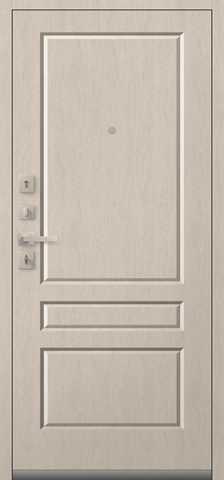 Теплая дверь входная Центурион С-101 (2026), 2 замка, 2 мм металл, (черный муар+седой дуб) #3