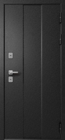 Термодверь входная Эталон Термо-4 (2025), 2 замка, 1,4 мм металл, (черный букле+венге) #2