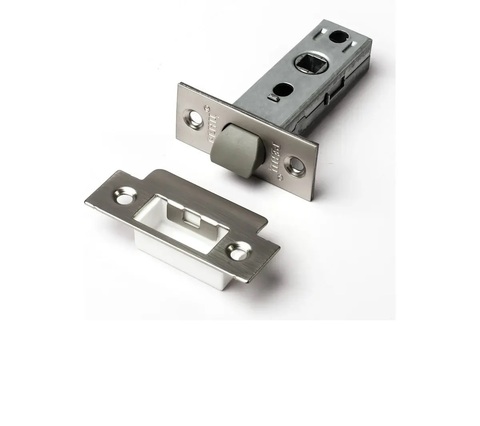 Комплект фурнитуры межкомнатный SET 524-03 slim 5-45PL 4BB MSN (ручка Пуэрто, защелка м/к Ренц, петли Ренц), цвет никель супер матовый (гарантия - 8 лет на ручку, 12 месяцев на остальную фурнитуру) #3