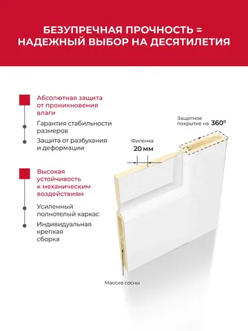 Дверь межкомнатная ХЬЮГОДОРС Генри 40x210 багет, цвет элегантный серый, экошпон, стекло матовое (гарантия - 5 лет) #2