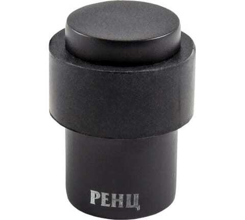 Ограничитель дверной напольный Ренц INDS 34 Black/Black, цвет черный/черный (гарантия - 12 месяцев)