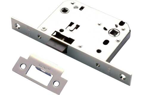 Комплект фурнитуры сантехнический SET 524-03 slim 2070PL 4BB MSN (ручка Пуэрто, защелка с/у Ренц, завертка Пуэрто, петли Ренц), цвет никель супер матовый (гарантия - 8 лет на ручку, 12 месяцев на остальную фурнитуру) #4