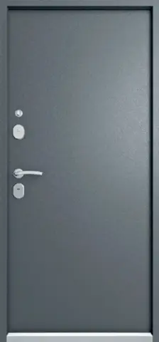 Термодверь входная Эталон Термо-1, 2 замка, 1,4 мм металл, (графит муар+графит муар) #3